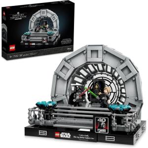 imageLEGO Star Wars Emperors Throne Room Diorama 75352 Building Set for Adults Classic Star Wars Collectible for Display with Darth Vader Minifigure Fun Birthday Gift for Men and WomenGrey