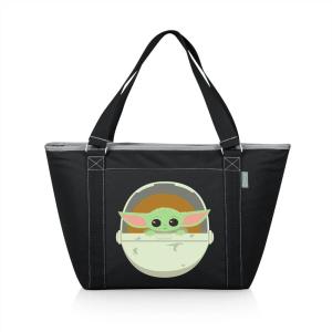 imagePICNIC TIME Star Wars Tote Cooler Bag Soft Cooler Bag Picnic CoolerStar Wars Mandalorian Grogu  Black