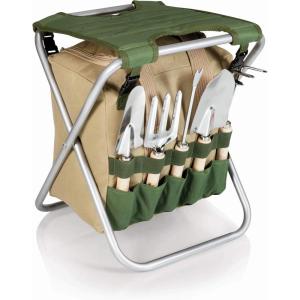 imagePicnic TIME Star Wars Mandalorian Grogu Gardener 5 Piece Gardening Tools Set with Garden Stool Gardening Gifts Garden Tool Set Olive Green with Beige AccentsDisney Minnie Mouse  Olive Green with Beige Accents