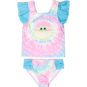 imageSTAR WARS The Mandalorian Baby Grogu Swim Rash Guard BottomMulticolor
