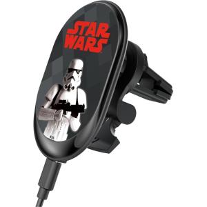 imageStar Wars Princess Leia Organa Color Block 15Watt Wireless Mag Car ChargerStormtrooper