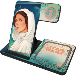 imageStar Wars Princess Leia Organa Portrait 15Watt 3 in 1 Charging StationPrincess Leia Organa
