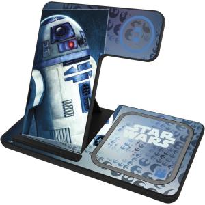 imageStar Wars Princess Leia Organa Portrait 15Watt 3 in 1 Charging StationR2D2
