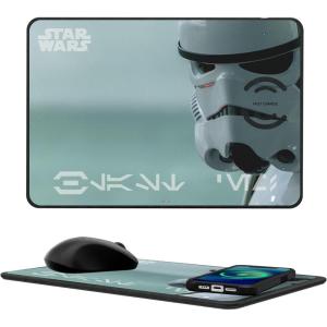 imageStar Wars Stormtrooper Cinematic Moments Discovery 15Watt Wireless Charger and Mouse PadStormtrooper