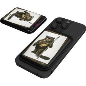 imageStar Wars The Mandalorian Grogu and Din Djarin Portrait Black Magnetic Credit Card WalletEwok
