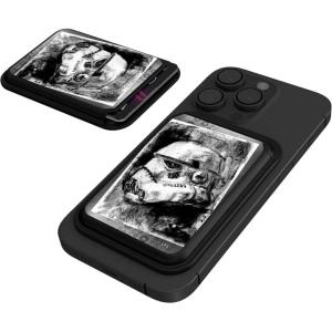 imageStar Wars The Mandalorian Grogu and Din Djarin Portrait Black Magnetic Credit Card WalletStormtrooper