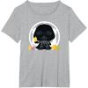 imageStar Wars Easter Darth Vader Chibi Chicks ampamp Eggs TShirtHeather Grey