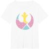 imageStar Wars Easter Rebel Alliance Pastel Geometric Fill V2 TShirtWhite