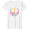 imageStar Wars Easter Rebel Alliance Pastel Geometric Fill V2 TShirtWhite