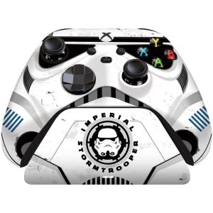 imageRazer Limited Edition Mandalorian Wireless Pro Controller ampamp Quick Charging Stand Bundle for Xbox Series XS Xbox One Impulse Triggers  Textured Grips  12hr Battery Life  Magnetic Secure ChargingStormtrooper