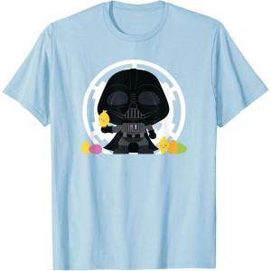 imageStar Wars Easter Darth Vader Chibi Chicks ampamp Eggs TShirtBaby Blue
