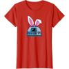 imageAmazon Essentials Star Wars R2D2 Spring Easter Bunny Ears TShirtRed