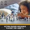 imageLEGO Star Wars Clone Trooper ampamp Battle Droid Battle Pack Set for Kids Buildable Toy Speeder Bike Vehicle TriDroid and Defensive Post Collectible Gift for Boys and Girls Aged 7 and Up 75372Multicolor