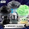 imageOfficial STAR WARS Slime 3Pack Galaxy Slime Kit Includes Darth Vader The Mandalorian Grogu Perfect for Goodie Bags Desk Toys Star Wars Merch Star Wars Toys Bulk Party Favors for Kids 8123pack Slime Bundle Vader  Mando  Grogu