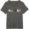 imageStar Wars Classic Characters Easter Eggs Spring TShirtAsphalt Grey