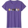 imageStar Wars Classic Characters Easter Eggs Spring TShirtPurple Heather