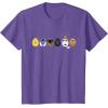 imageStar Wars Classic Characters Easter Eggs Spring TShirtPurple Heather