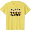imageStar Wars Easter Jawas Bunny Ear LineUp Hoppy Easter TShirtLemon Yellow