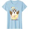 imageStar Wars Easter Porg Hatching Out Of An Egg TShirtBaby Blue
