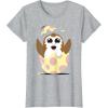 imageStar Wars Easter Porg Hatching Out Of An Egg TShirtHeather Grey