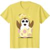 imageStar Wars Easter Porg Hatching Out Of An Egg TShirtLemon Yellow