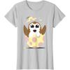 imageStar Wars Easter Porg Hatching Out Of An Egg TShirtSilver Grey