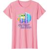 imageStar Wars The Mandalorian Grogu Easter Cutest in GalEggsy TShirtPink