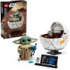 imageLEGO Star Wars The Mandalorian Grogu with Hover Pram Building Toy Set  Star Wars Toy for Kids Boys and Girls Ages 10  Gift Idea for Birthday  75403