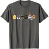 imageStar Wars Classic Characters Easter Eggs Spring TShirtAsphalt Grey
