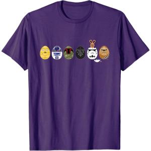 imageStar Wars Classic Characters Easter Eggs Spring TShirtPurple