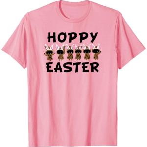 imageStar Wars Easter Jawas Bunny Ear LineUp Hoppy Easter TShirtPink