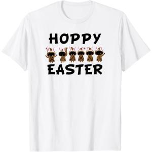 imageStar Wars Easter Jawas Bunny Ear LineUp Hoppy Easter TShirtWhite