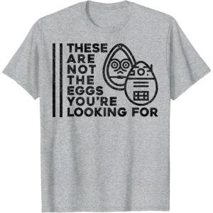 imageStar Wars Easter These Are Not The Eggs Youre Looking For TShirtHeather Grey