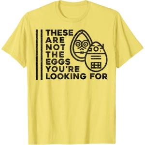 imageStar Wars Easter These Are Not The Eggs Youre Looking For TShirtLemon Yellow