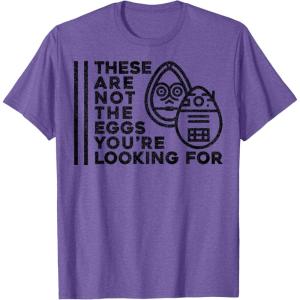 imageStar Wars Easter These Are Not The Eggs Youre Looking For TShirtPurple Heather