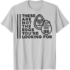 imageStar Wars Easter These Are Not The Eggs Youre Looking For TShirtSilver Grey