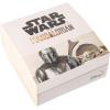 imageDisney Star Wars The Mandalorian The Child Silver or Flash Plated Necklace Official LicenseOrange Robe