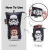 imageIQ LEGO Star Wars Pop Up Pencil Case  StormtrooperHan Solo 53461