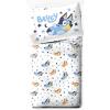 imageJay Franco Star Wars The Mandalorian Hello Grogu 7 Piece Full Size Bed Set  Includes Comforter ampamp Sheet Set  Super Soft Kids Bedding Fade Resistant Microfiber Official Star Wars ProductMulti  Bluey