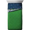 imageJay Franco Star Wars The Mandalorian Hello Grogu 7 Piece Full Size Bed Set  Includes Comforter ampamp Sheet Set  Super Soft Kids Bedding Fade Resistant Microfiber Official Star Wars ProductMulti  Minecraft