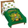 imageJay Franco Star Wars The Mandalorian Hello Grogu 7 Piece Full Size Bed Set  Includes Comforter ampamp Sheet Set  Super Soft Kids Bedding Fade Resistant Microfiber Official Star Wars ProductGreen  Tmnt