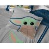 imageJay Franco Star Wars The Mandalorian Hello Grogu 7 Piece Full Size Bed Set  Includes Comforter ampamp Sheet Set  Super Soft Kids Bedding Fade Resistant Microfiber Official Star Wars ProductGray  Mandalorian