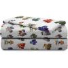 imageJay Franco Star Wars The Mandalorian Hello Grogu 7 Piece Full Size Bed Set  Includes Comforter ampamp Sheet Set  Super Soft Kids Bedding Fade Resistant Microfiber Official Star Wars ProductBlue  Monster Jam