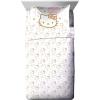 imageJay Franco Star Wars The Mandalorian Hello Grogu 7 Piece Full Size Bed Set  Includes Comforter ampamp Sheet Set  Super Soft Kids Bedding Fade Resistant Microfiber Official Star Wars ProductPink  Hello Kitty