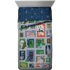 imageJay Franco Star Wars The Mandalorian Hello Grogu 7 Piece Full Size Bed Set  Includes Comforter ampamp Sheet Set  Super Soft Kids Bedding Fade Resistant Microfiber Official Star Wars ProductMulti  Minecraft