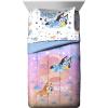 imageJay Franco Star Wars The Mandalorian Hello Grogu 7 Piece Full Size Bed Set  Includes Comforter ampamp Sheet Set  Super Soft Kids Bedding Fade Resistant Microfiber Official Star Wars ProductMulti  Bluey