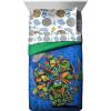 imageJay Franco Star Wars The Mandalorian Hello Grogu 7 Piece Full Size Bed Set  Includes Comforter ampamp Sheet Set  Super Soft Kids Bedding Fade Resistant Microfiber Official Star Wars ProductMulti  Tmnt