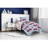 imageJay Franco Star Wars The Mandalorian Hello Grogu 7 Piece Full Size Bed Set  Includes Comforter ampamp Sheet Set  Super Soft Kids Bedding Fade Resistant Microfiber Official Star Wars ProductBlue  Fire Truck