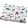 imageJay Franco Star Wars The Mandalorian Hello Grogu 7 Piece Full Size Bed Set  Includes Comforter ampamp Sheet Set  Super Soft Kids Bedding Fade Resistant Microfiber Official Star Wars ProductPrincess