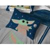 imageJay Franco Star Wars The Mandalorian Hello Grogu 7 Piece Full Size Bed Set  Includes Comforter ampamp Sheet Set  Super Soft Kids Bedding Fade Resistant Microfiber Official Star Wars ProductGray  Mandalorian